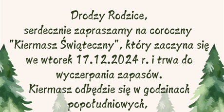 Kiermasz Bożonarodzeniowy