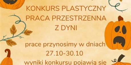 Konkurs "Dyniowe Cudaki"