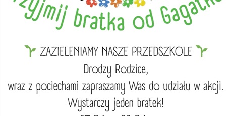 🌼Przyjmij bratka od Gagatka!🌼